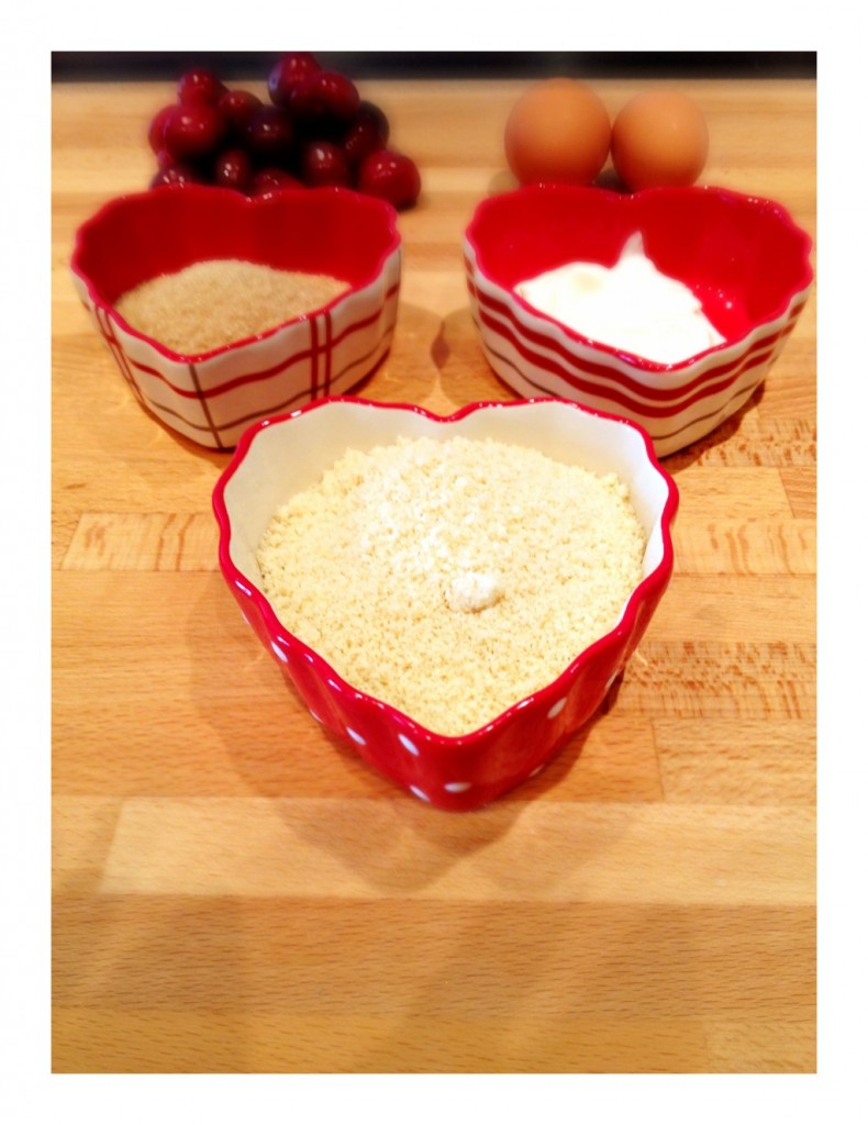 Ingrédients du clafoutis aux cerises