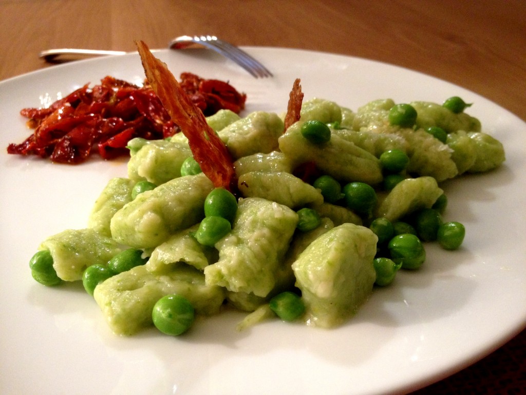 gnocchi petits pois