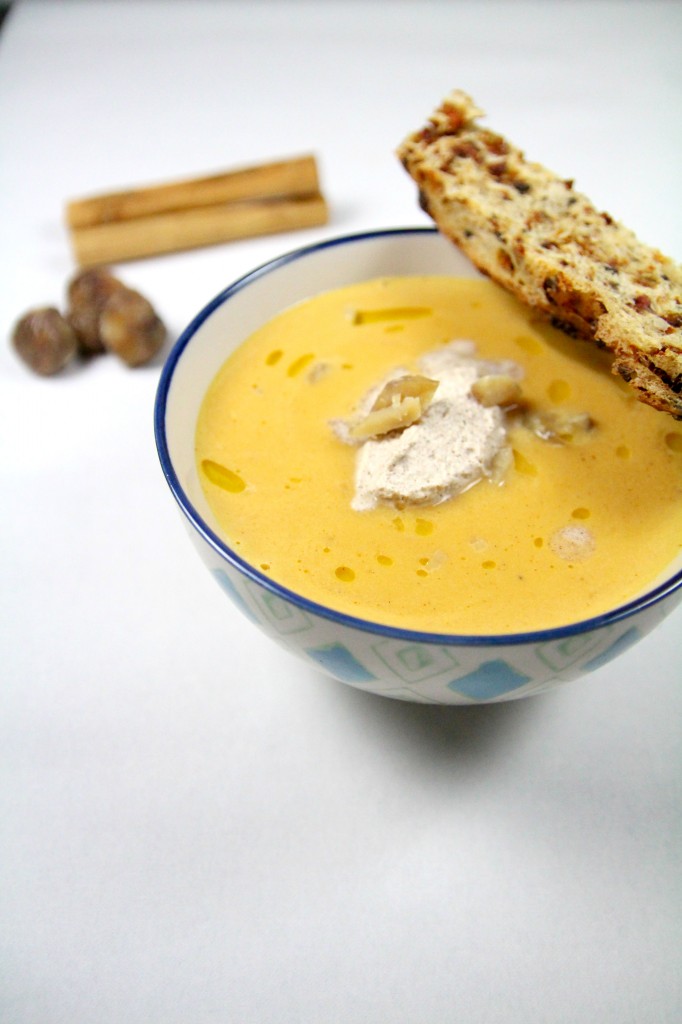 Soupe courge marrons 2