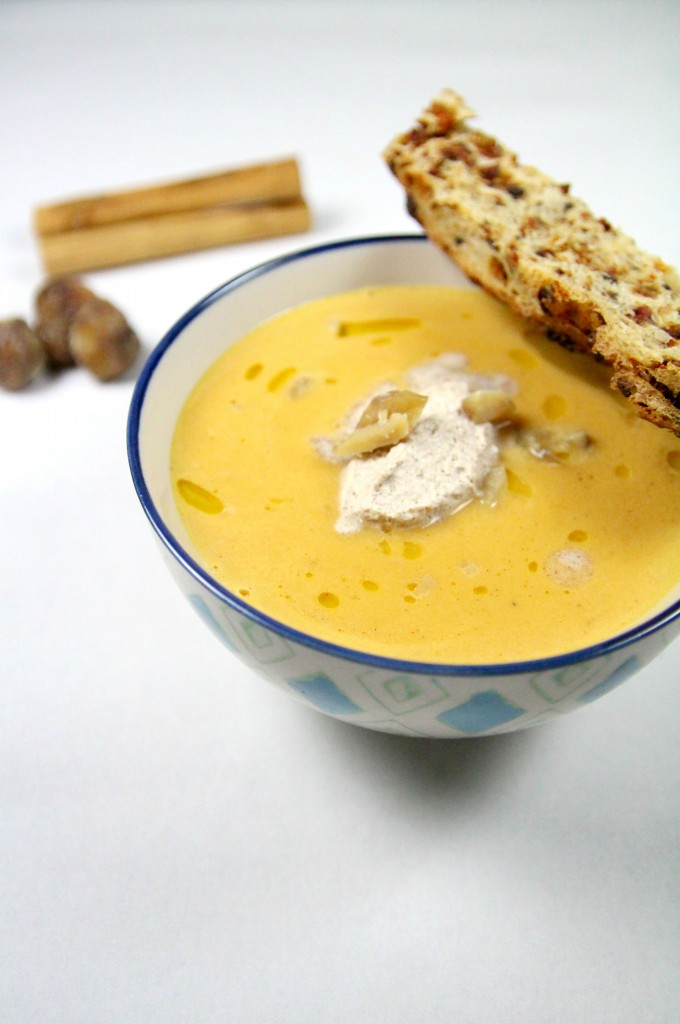 Soupe courge marrons 2