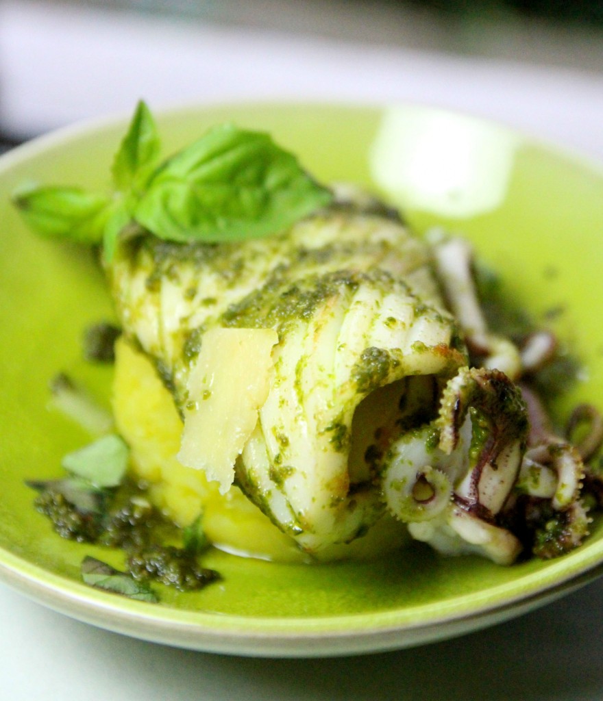 Calamar pesto 4