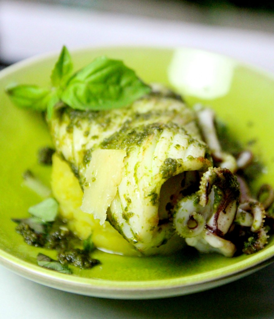 Calamar pesto 6