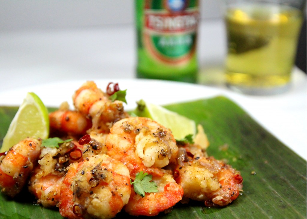 Crevettes sel et poivre 2