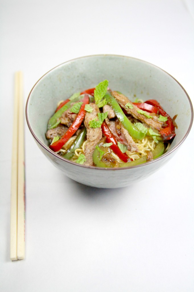 Boeuf aux poivrons 1