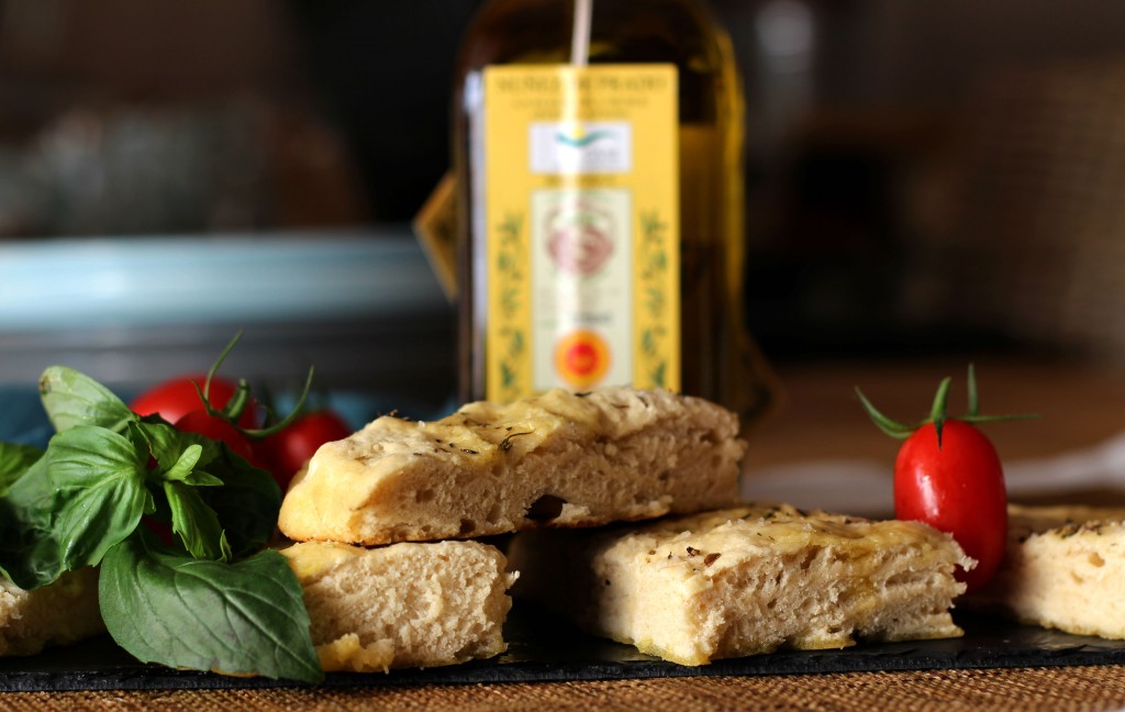 Focaccia à l'huile d'olive