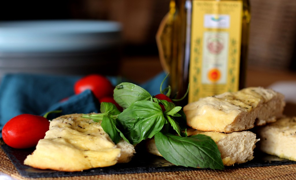 Focaccia à l'huile d'olive
