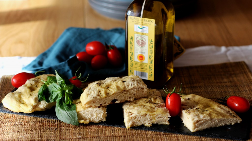 Focaccia à l'huile d'olive