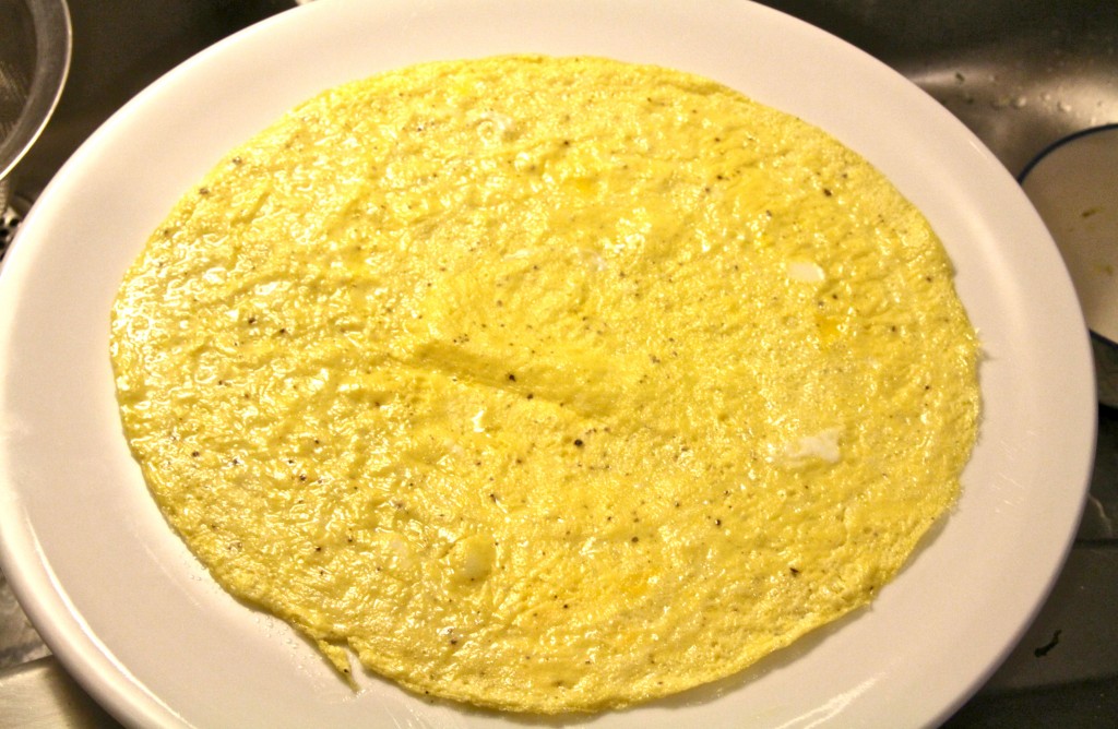 Omelette chanterelles 4