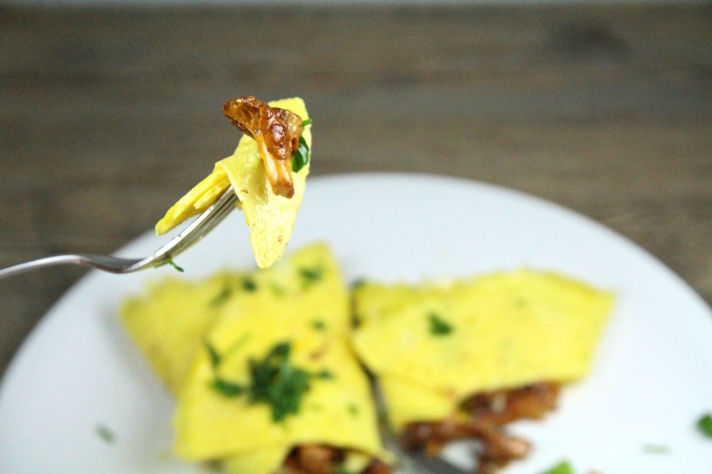 Omelette chanterelles 12