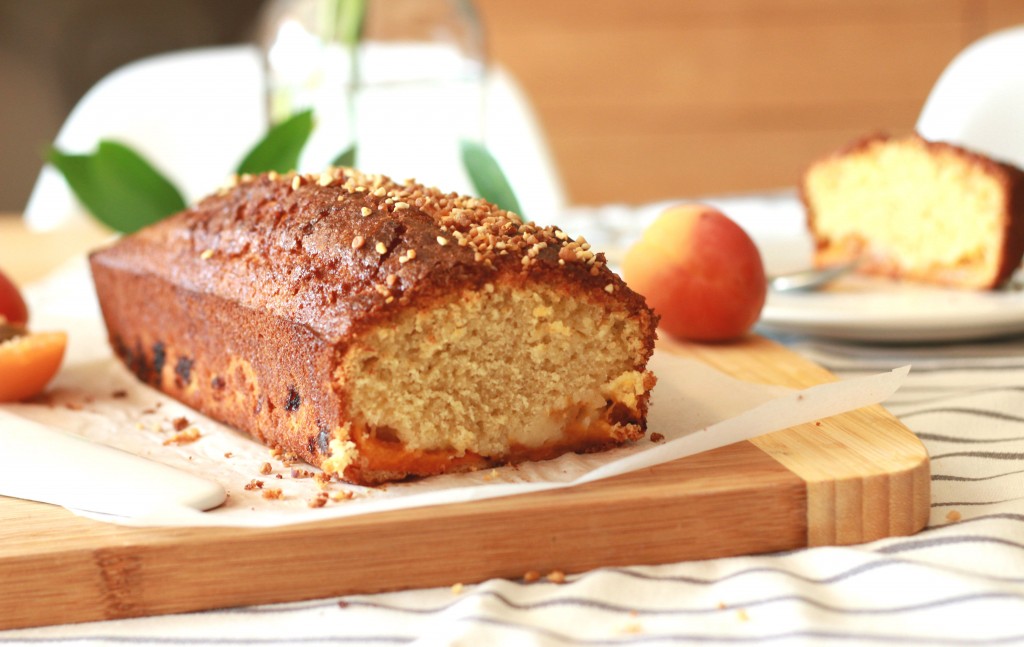 Cake aux abricots et à la ricotta {sans gluten} - Apricot and ricotta cake {Gluten Free}