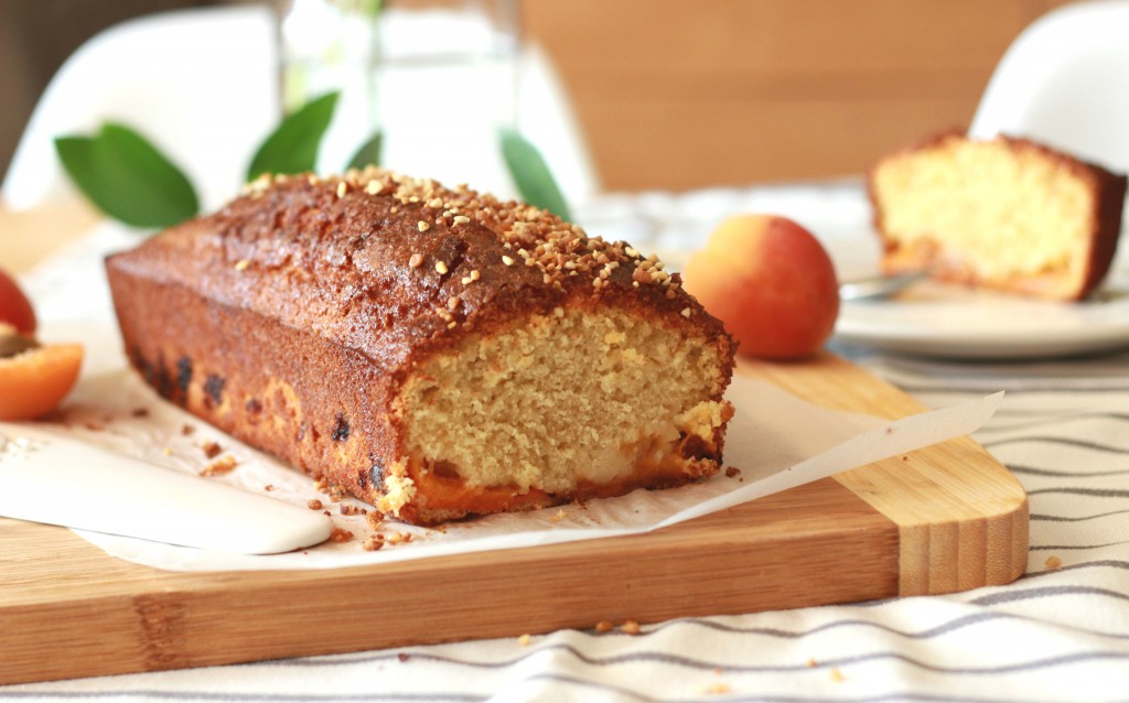 Cake aux abricots et à la ricotta {sans gluten} - Apricot and ricotta cake {Gluten Free}