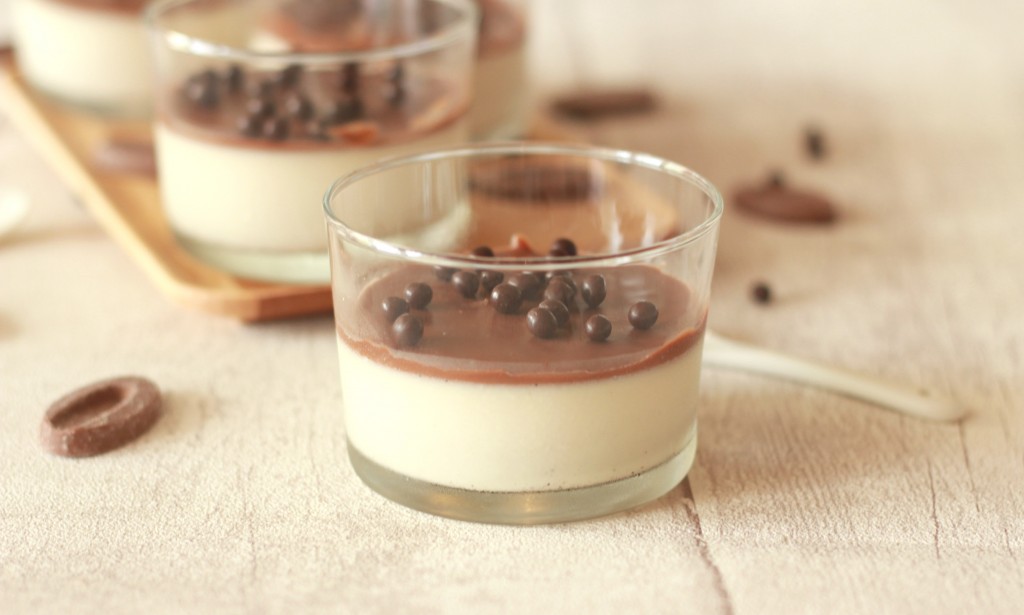 Pana Cotta et sauce chocolat Jivara 14