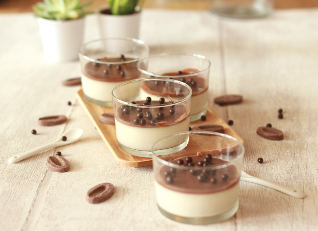 Pana Cotta et sauce chocolat Jivara 12
