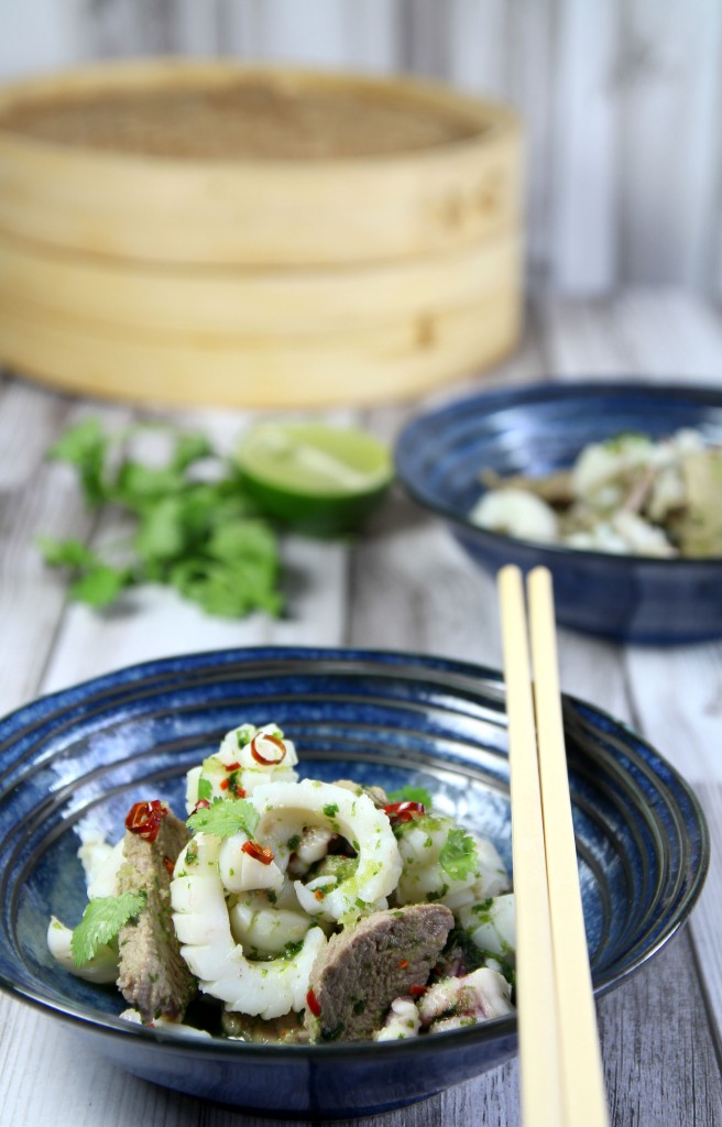 Salade calamar porc 4